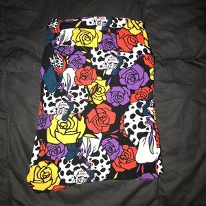 Lularoe Disney Villains Cruella TC Leggings
